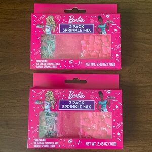 *Clearance-Final* NWOT Barbie 3 Pack Sprinkle Mix Set